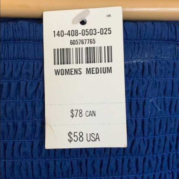 Abercrombie and fitch tube top with wrap- NWT - Picture 3 of 3